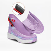 Billy Footwear (Kids) - Lilac Watercolour Limitless Low Top Shoes - Footwear